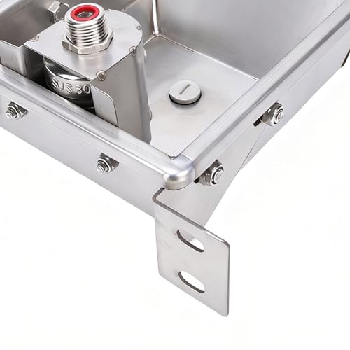 Rengue Automatic Cow Drinking Water Bowl, Stainless Steel Cattle Waterer with Float Valve for Farms and Livestock Animals