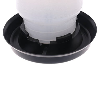 Chick Feeder Waterer Set Baby Chick Waterer Feeder with Carrying Handle Capacity 0.5 L Chicken Water Feeder Pet Supplies