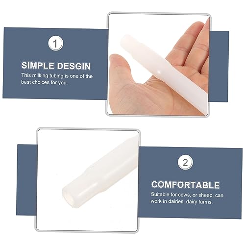 Milking Machine for Cows Teats Breast Pump Accessory Dairy Farm Silicone Milk Tube