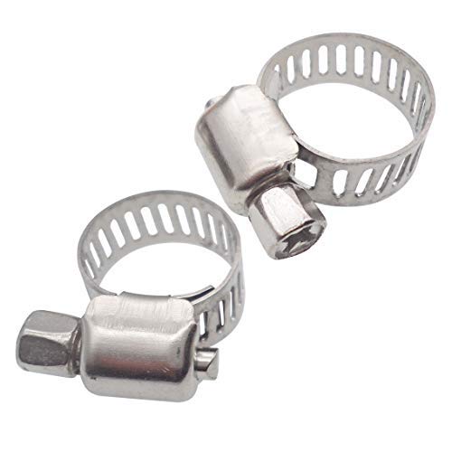 Silicone Tubing, Home Brewing and Winemaking Silicone Tubing, 10mm(3/8 inch) ID x 13mm(1/2 inch) OD, 10 ft, High Temp Food Grade Tube, Flexible Hose Pipe with Stainless Worm Gear Hose Clamps - color: 10mm x 13mm (3/8"ID x 1/2"OD)