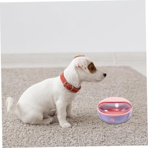 Mikikit Bowl with Pacifiers for Puppies and Kittens Spillproof Feeder for Small Pets Detachable Design Safe Material for Newborn Animals