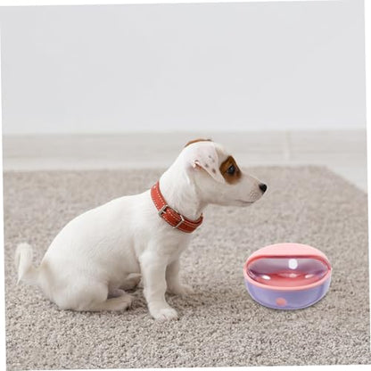 Mikikit Bowl with Pacifiers for Puppies and Kittens Spillproof Feeder for Small Pets Detachable Design Safe Material for Newborn Animals