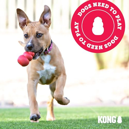 KONG Extreme Ball with Hole - Fetch Toy - Durable Dog Toy for Training, Interactive Playtime & More - Natural KONG Extreme Rubber Ball - Black - For Small Dogs - size: Small (Pack of 1)