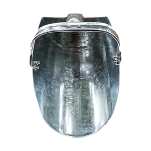 Metal Feed Scoop with Handle for Chicken Poultry Livestock Feeding Supplies