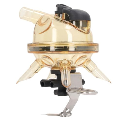 TOPINCN 380CC Milking Claw Stainless Steel Milk Collector with Transparent Cover for Cow Milking Machine Food Grade PSU Material for Efficient Milk Collection