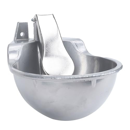Drfeify Heavy Duty Livestock Drinking Water Trough Rust Proof Smooth Surface for Outdoor Livestock