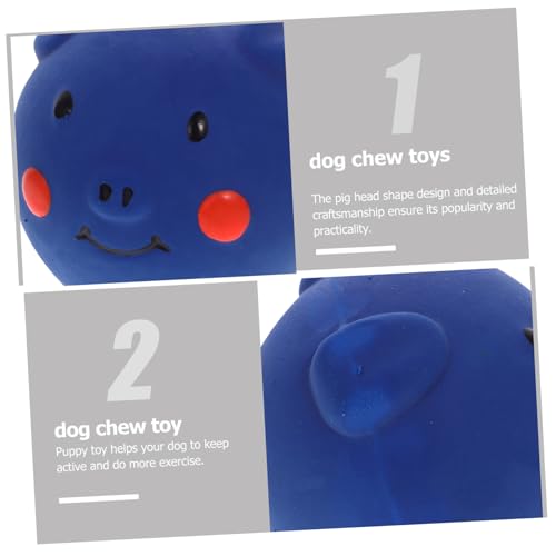 HANABASS Dog Chewing Toy Interactive Cartoon Pig Molar Plaything for Dogs for Breeds Engaging Relief Playtime
