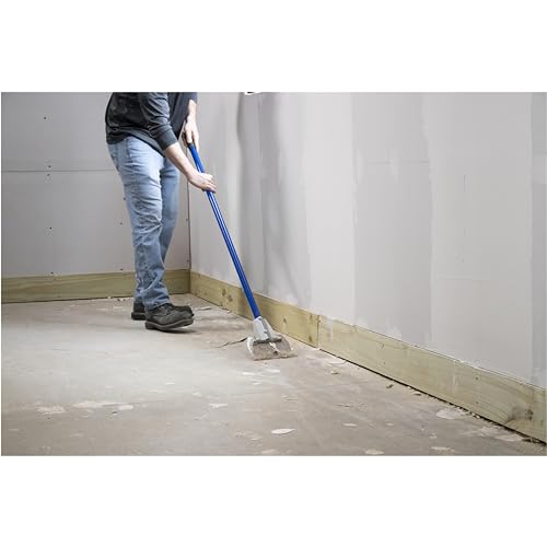MARSHALLTOWN Floor Scrapers, 54 Inch Long Handle, Steel Blade, Flooring and Tile Scraper Tool, FFS36