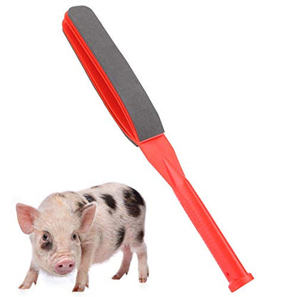 HEEPDD Pig Whip, Moving, Durable Plastic Design for Safe Pig Handling on Farms Whip, 19.9in Handheld Tool for Livestock Nan Gardening