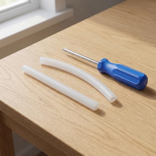 SHINEOFI 4pcs Food Grade Milking Machine Hose Tube for Cow and Goat Milking Machines Replacement Part with Transparent Material and Flexible Design for Efficient Dairy Farming