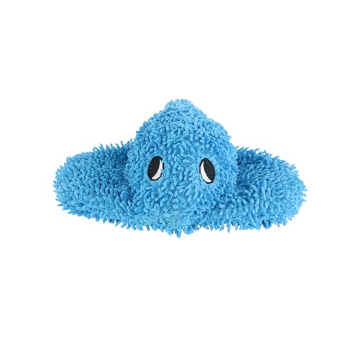 MIGHTY® 2 Pack Microfiber Medium Stingray Dog Toys | Ultra Durable Plush Toy with Multiple Layers & Reinforced Seams , Washable and Floats , Mighty® Construction - color: 2PK Blue Stingray