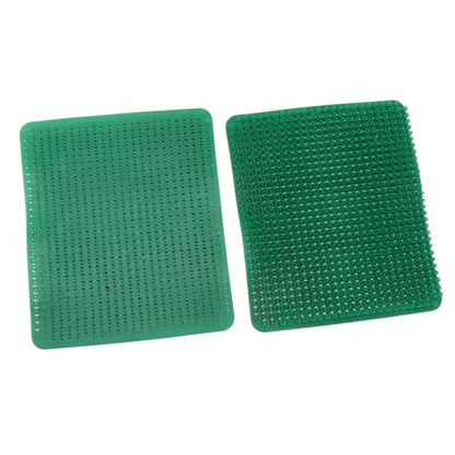 Aramox 6 Pack Washable Chicken Nesting Pads, Breathable Reusable Nesting Box Liners for Laying Hens, with PE Material for Chicken Coop Poultry Boxes (Green) - color: Green