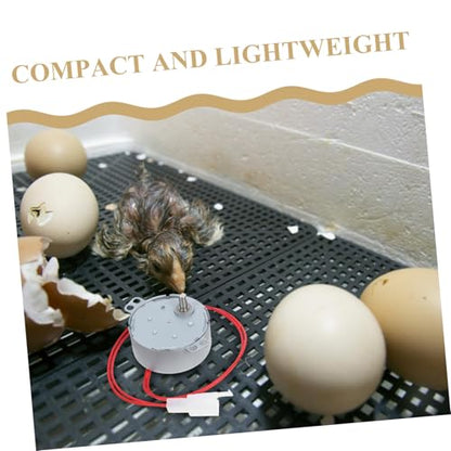 Incubator Motor for Egg Turner Durable Rotator Accessory for Optimal Hatching Rates Replacement for Poultry Farming Compatible with Various Incubators