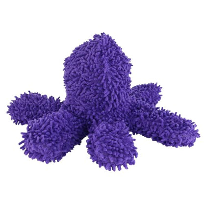 MIGHTY® 2 Pack Microfiber Medium Octopus Dog Toys | Ultra Durable Plush Toy with Multiple Layers & Reinforced Seams , Washable and Floats , Mighty® Construction - color: 2PK Purple Octopus