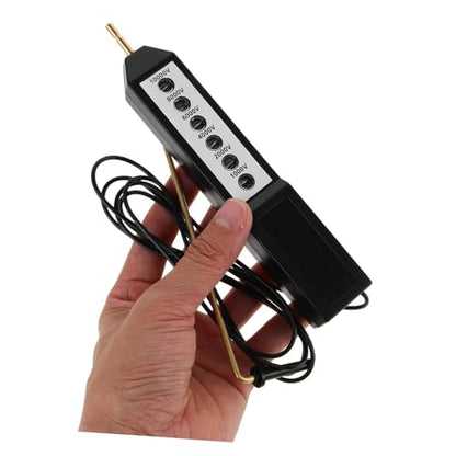 jojofuny Fence Voltage Tester USB Digital Volt for Farming Ranch Electric Fence Equipment
