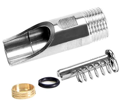Stainless Steel Pig Waterer,NPT 1/2" Automatic Pig Nipple Drinker Feeder Waterer (5 pcs)