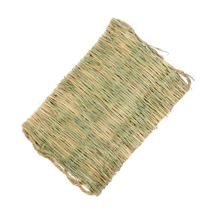 Toddmomy Chicken Nesting Pad for Hens 1 Piece Straw Bedding Liner Hand-Made Mat for Chicken Coop Washable and Reusable Nest Box Mat for Egg Laying