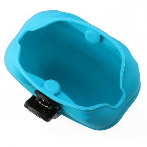 RoyalCare Silicone Dog Treat Pouch-Small Training Bag-Portable Dog Treat Bag for Leash with Magnetic Closure and Waist Clip airtight sealed - 2pieces [US Design Patent]