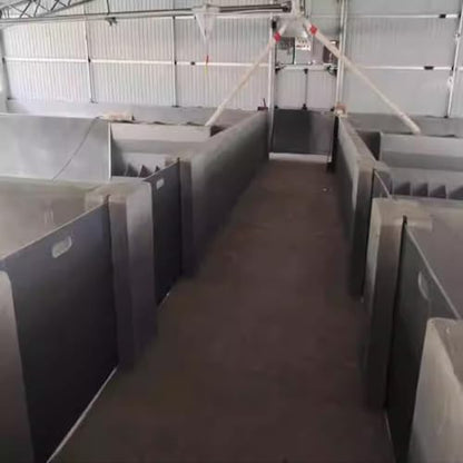 Wall Mount Pig Pen Gate, PVC Secure Livestock Enclosure Door, Pig Farm Escape Fence for Backyard Animal Safety(90x70cm) - size: 90x70cm