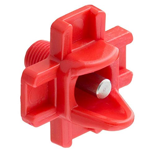 Doublewood 30Pcs Chicken Nipples Horizontal Side Mount Poultry Water Nipple Waterer Drinker Outdoors for Chicken Ducks Quail and Other Poultry (30)