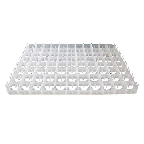 Gdrasuya10 5pcs Egg Hatching Incubator Trays Chicken Quail Pheasant Duck Turkey Eggs Holder 88-Egg Egg Crate Plastic Container Egg Breeding Tray