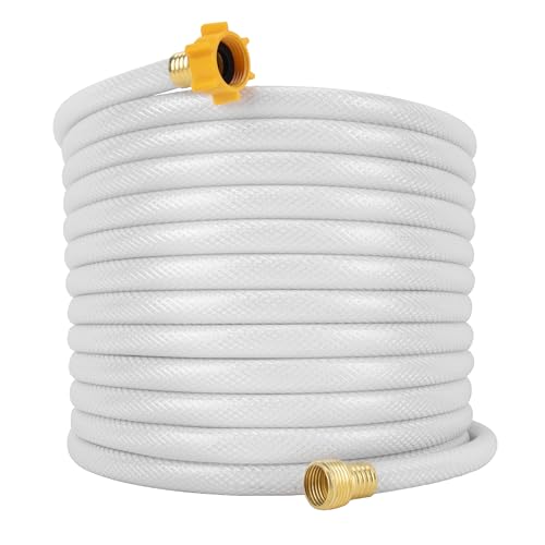 Camco TastePURE 50-Ft Water Hose - RV Drinking Water Hose Contains No Lead, No BPA & No Phthalate - Features Reinforced Design & Crafted of PVC - 1/2” Inside Diameter, Made in the USA (22753) - size: 50-Foot, style: 1/2-Inch ID