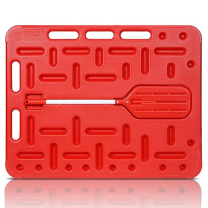 New Livestock Sorting Panel with Livestock Sorting Paddle, Animal Guide Board, Sturdy and Lightweight, Sorting Paddle and Panel for Pig Hog Cattle Cow Sheep Goat, 38x30x1.3"