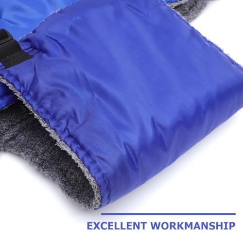 Beavorty Waterproof Calf Vest Warm Coat with Adjustable Buckle Windproof Design for Livestock Winter Apparel Pasture Supplies 42.51X33.46X0.39In