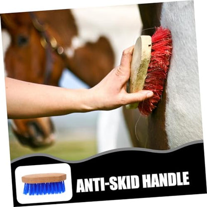 KESYOO Livestock Grooming Brush and Cattle Hard Bristle Design for Cleaning Portable and Lightweight Grooming Tool for