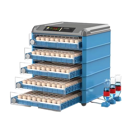 Egg Incubator with Automatic Turning and Humidity Control, Digital Display for Hatching Chicken, Duck, and Quail Eggs - Adjustable 300 Egg Capacity - size: 500