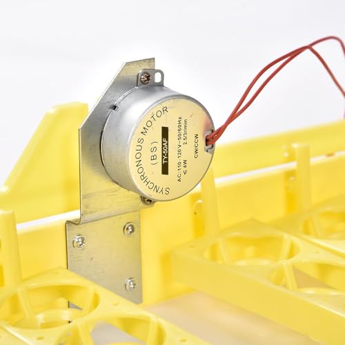 GRAND ORANGE Egg Incubator Automatic Digital Poultry Hatcher Machine Breeder with Temperature Control and Auto Turning for Hatching Chicken Duck Goose Quail Birds (96 Eggs) - size: 96 Eggs