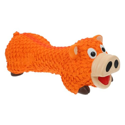 Puppy Chewing Toy Interactive Pig-Shaped Teething Plaything for Dogs and Pet Biting Toy for Breeds Promotes Health and Reduces Furniture Damage
