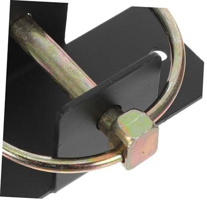 Yardwe Heavy Duty Livestock Bucket Hanger with Quick Release and Pin, Steel Water Bucket Hook for Goats and Slow Hay Bags, for Utility Needs and Stalls in Barns and Horse Stables