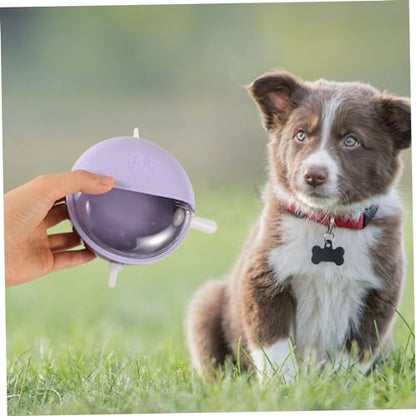 Puppy Kitten Feeder Bowl Detachable Design Pacifier Style for Newborn Pets for Indoor Use Easy to Clean Dog Drinking Bowl for Puppies and Kittens