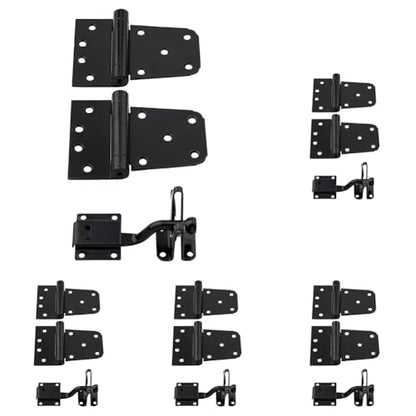 National Hardware N343-475 Self-Closing Gate Kit, Black (Pack of 5) - size: 0 (Pack of 5)
