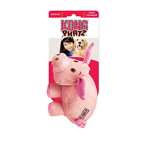 Kong - Phatz Pig - Medium - Reinforced Material for Durablity - Dog Toy - size: Medium