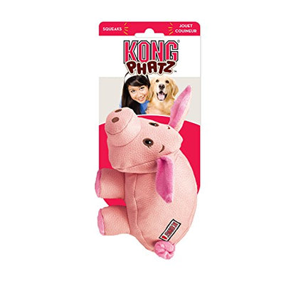 Kong Phatz Pig Dog Toy, Small - size: Small