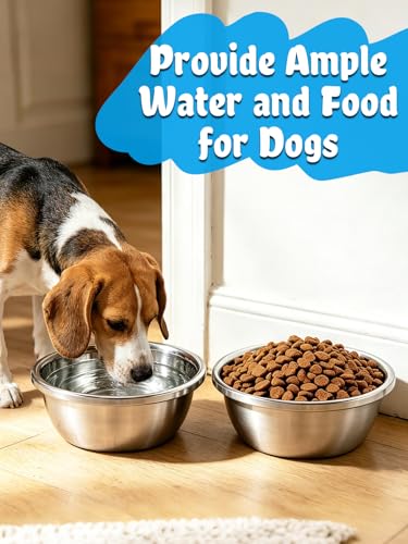 2 Pcs 0.5 Gallon Dog Bowls for Small Dogs - Food Grade Stainless Steel Metal Water Bowl, Easy to Clean Food Bowls for Indoor Outdoor - size: 0.5 Gallons