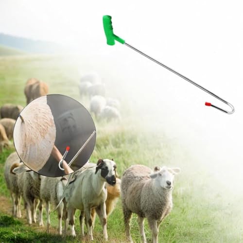 Sheep Catching Device Long Pole for Livestock Control, 48cm