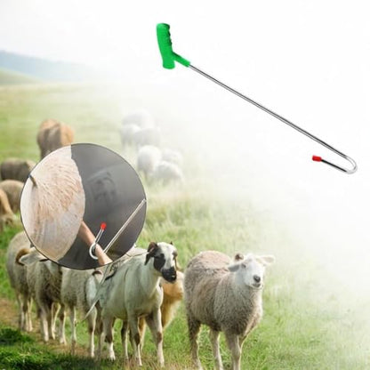 Sheep Catching Device Long Pole for Livestock Control, 48cm