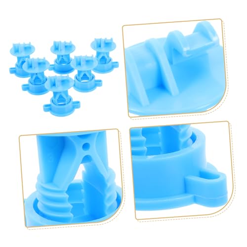 Sosoport 50Pcs Livestock Electric Fence Wire Insulators Material Excellent Insulation for Use Portable Post Insulators for Efficient Fencing