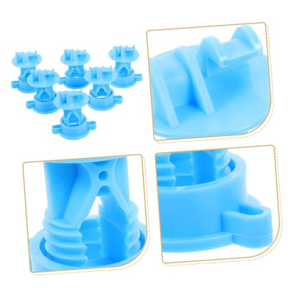 Sosoport 50Pcs Livestock Electric Fence Wire Insulators Material Excellent Insulation for Use Portable Post Insulators for Efficient Fencing