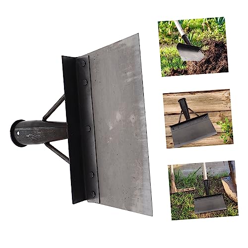 Multi-Functional Poultry Dung Shovel for Farm Use Heavy-Duty Metal Excrement Cleaner Long Handle for Chicken Duck and Pig Farms