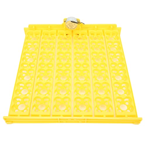 Akozon 156pcs Fully Automatic Egg Incubator Tray Durable Plastic Egg Turner for Chicken, Duck, and Quail (110V) - size: 17.3"L x 5.5"W x 3.9"H, style: 110V