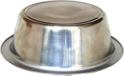 Pet Feeder Stainless Steel Dog Bowls Replacement 2-Pack Food Bowl, 7.5" Wide, 2.7" Height Water Metal Bowls for Raised Feeder with Opening 7"-7.4" - color: Double Pack, size: 5 cup (Standard)