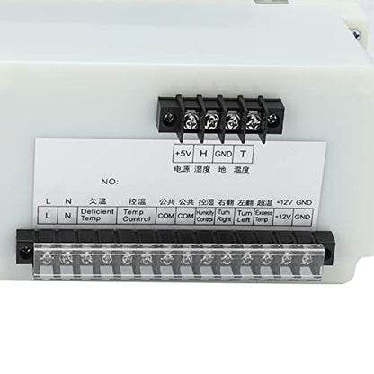AUNMAS 180-240V XM18D Egg Incubator Temperature Controller, Full-Automatic Temperature Humidity Controller Machine System with LCD Display for Chicken Birds Ducks Geese Pigeons