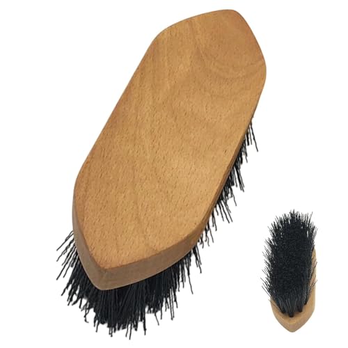 Horse Brush for Shedding | Wooden Equine Cleansing Comb | Cattle Grooming Brush,for Stall Stable Barn Ranch Farm Backyard Outdoor