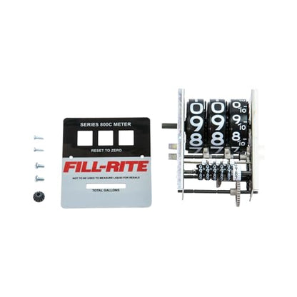 Fill-Rite KIT800GR Kit, 800 Series Gallon Register & Faceplate - style: 800 Gallon Register