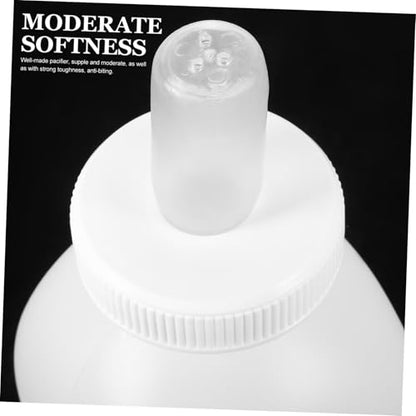 Abaodam Lamb Feeding Bottle Thickened Nursing Container with Handle for Sheep Calf Durable Reusable Easy to Clean for Young Livestock Feeding