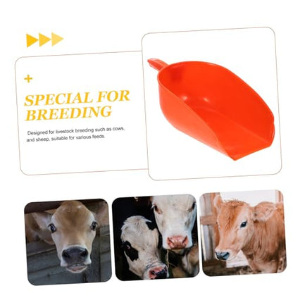 BESPORTBLE Capacity Feed Scoop Reusable Shovel Tool for Livestock Poultry Garden Use Durable Easy to Clean for Farm Home Feeding Tasks